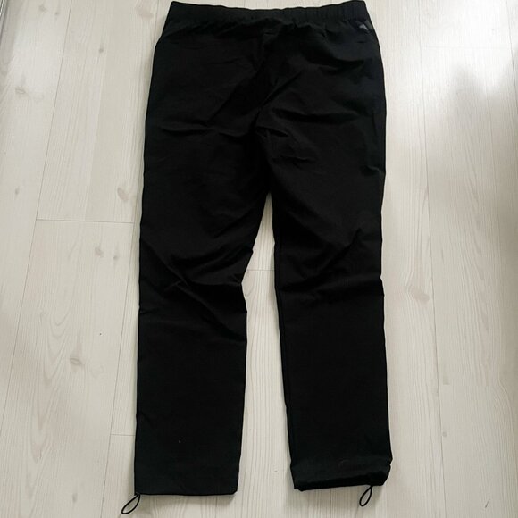 Adidas Men's Black Weather Hooded Track Suit- Jacket Size XL Pants Size L - Picture 5 of 7